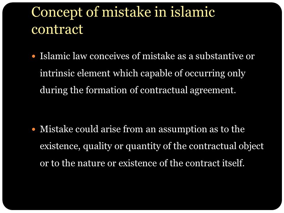 Five Main Contracts in Islamic Finance